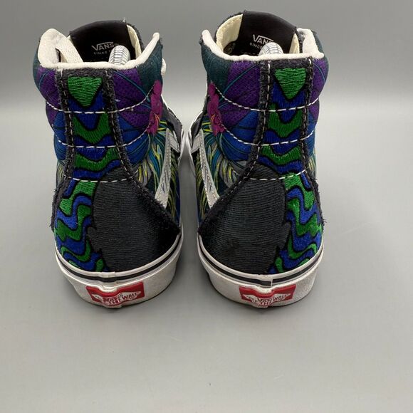 Vans SK8-Hi Brainworks Dark Navy Sneakers Shoes Men's 6.5/ Women's Size 8 - Picture 4 of 9